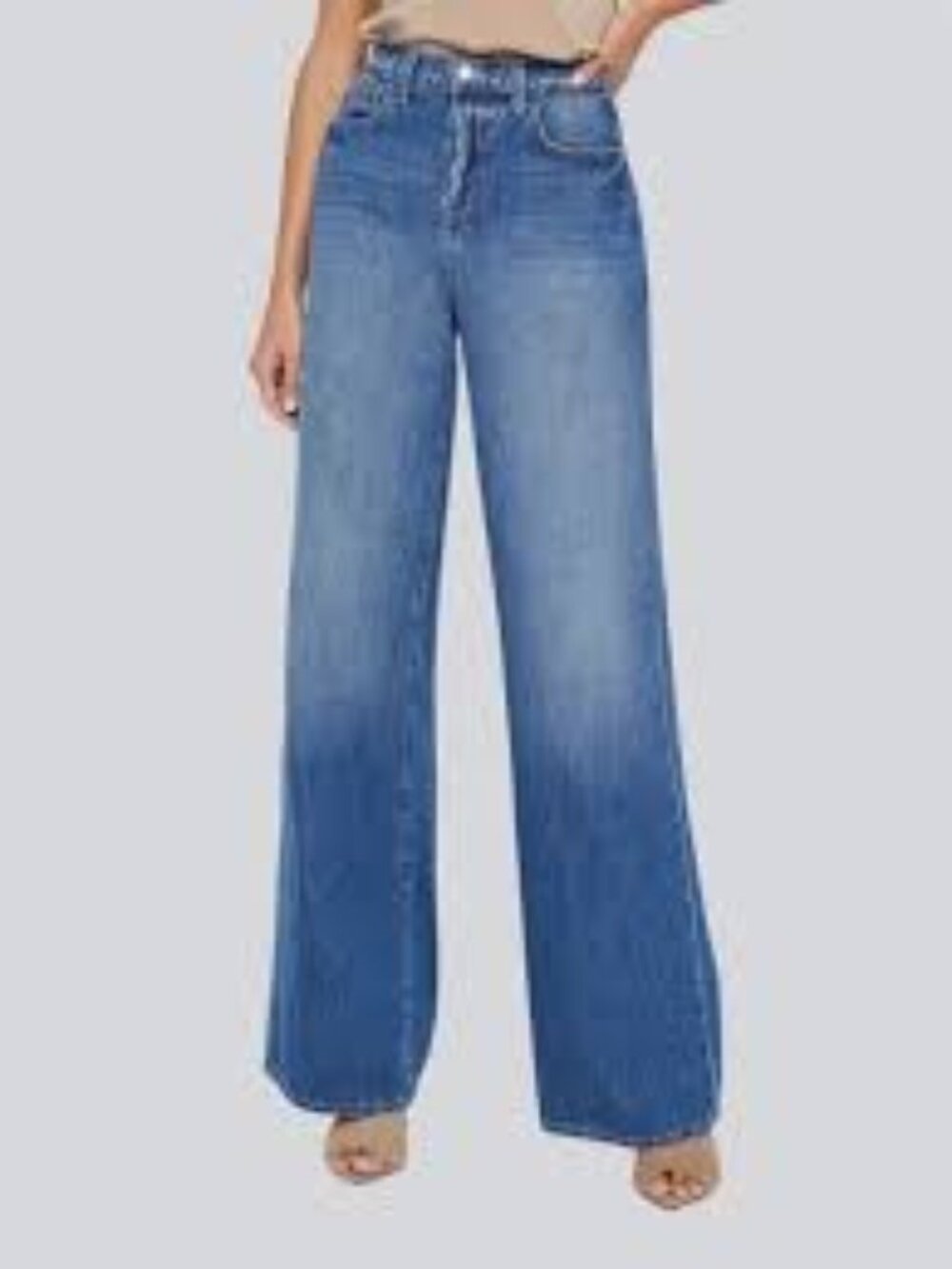 L' Agence Alicent Wide Leg Jeans Size 26 NWT